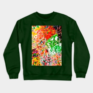 Candies pattern Crewneck Sweatshirt